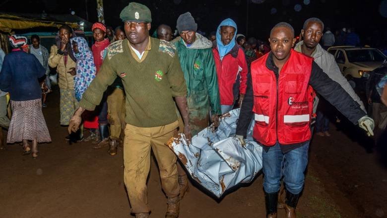 At least 41 dead as Kenya dam bursts after torrential rains