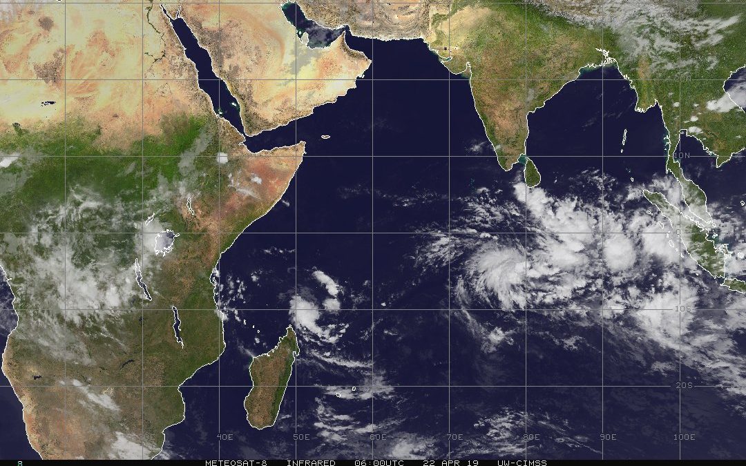 Brewing tropical cyclone to threaten Mozambique, Tanzania later this week