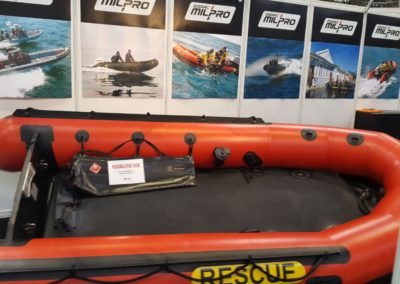 Inflatable Raft for rescue operations